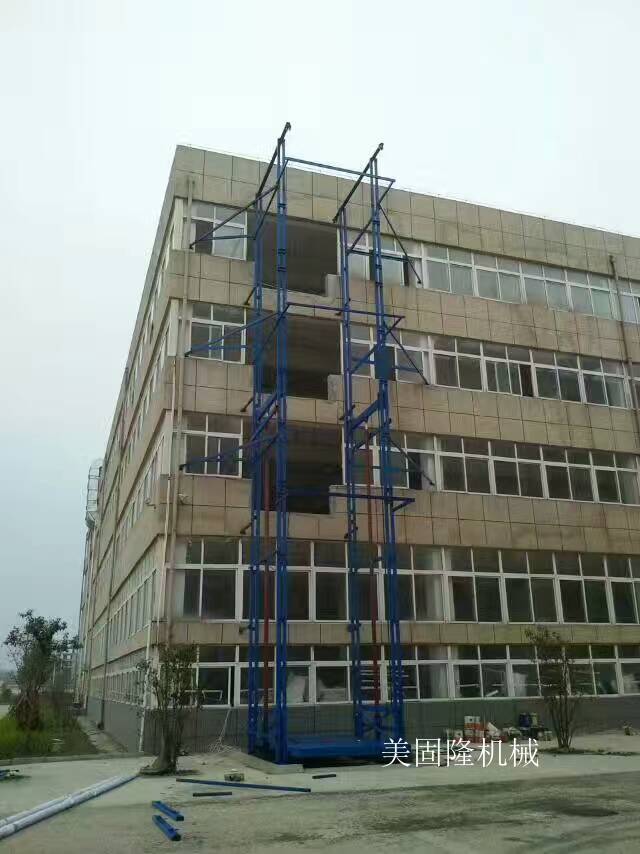 承德室外双臂导轨式升降机厂家