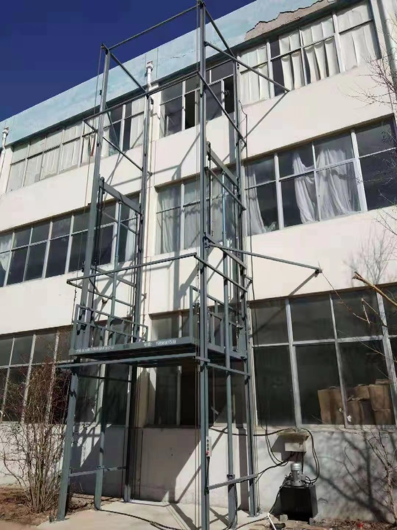 承德室外贴墙货梯